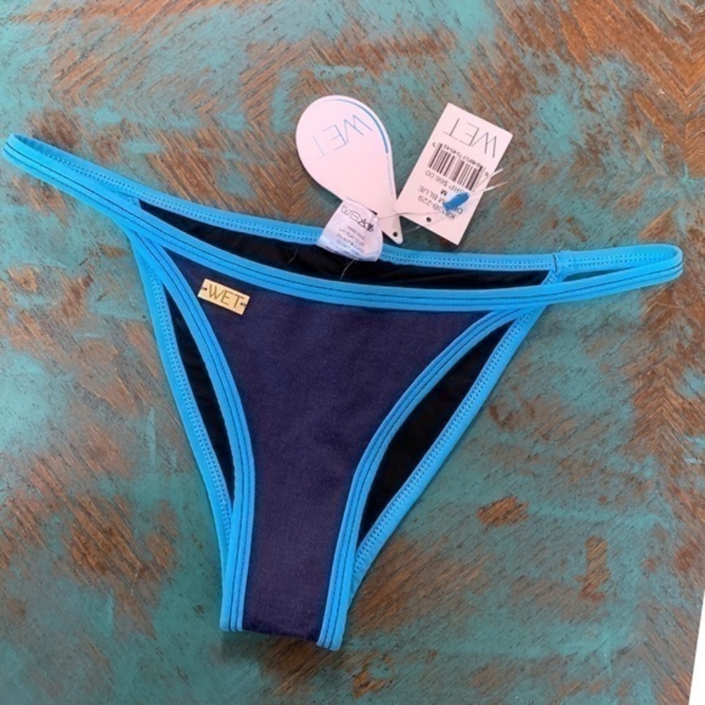 Denim Wet Mystique Swimsuit Bottom Size M